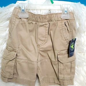 Nwt J Khaki boys 3t cargo rugged tan color shorts